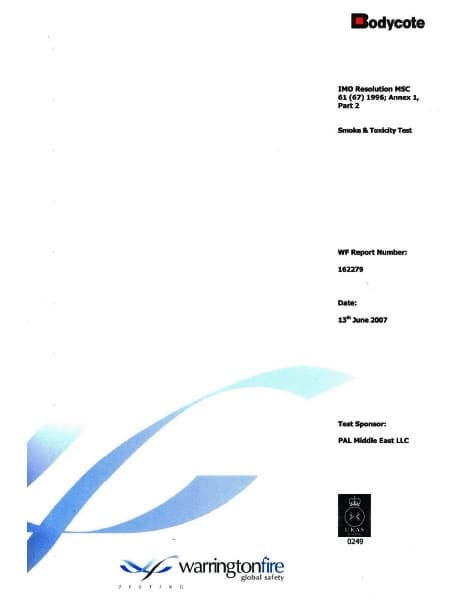 Imo Resolution For Color Code گواهینامه فنی مرکز تحقیقات(4گزارش) ipduct & palduct و Eco
